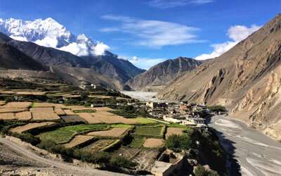 Trekking into the restricted area of Nepal