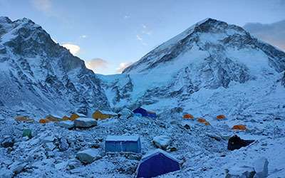 Expedition Tents At BC